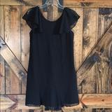 J. Crew Dresses | J. Crew Black Silk Cotton Mini Dress Size 2! | Color: Black | Size: 2