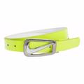 Nike Accessories | Nike Women's Swoosh Cutout Skinny Reversible Belt | Color: White/Yellow | Size: S