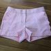 J. Crew Shorts | J Crew Pink Polka Dot Scalloped Pocket Shorts | Color: Pink/White | Size: 00