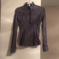 Lululemon Athletica Jackets & Coats | Lululemon Athletica Jacket Size 4 | Color: Black/Gray | Size: 4