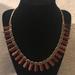 J. Crew Jewelry | J.Crew Mixed Prism Necklace Brown Gold B5419 | Color: Brown/Gold | Size: Os