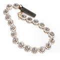 J. Crew Jewelry | Jcrew White Enamel Crystal Statement Necklace | Color: Gold/White | Size: Os