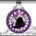 Disney Jewelry | Little Mermaid Ursula Pendant | Color: Black/Purple | Size: Os