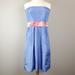 J. Crew Dresses | J Crew 100% Silk Sleeveless Dress (14) | Color: Blue/Purple | Size: 14