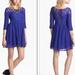 Free People Dresses | Free People Lace Dress | Color: Blue | Size: S