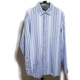 J. Crew Shirts | J Crew Blue Striped Button Down Dress Casual Shirt | Color: Blue/Red | Size: L