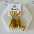 Madewell Jewelry | Madewell Woman’s Lantern Tassel Earrings | Color: Gold | Size: Os