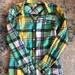 J. Crew Tops | Jcrew Women’s Button Up. In Good Condition. | Color: Blue/Green | Size: 2