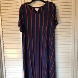 Lularoe Dresses | Lularoe High-Low Dress, Never Been Worn | Color: Blue | Size: S