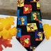 Disney Accessories | Disney Tigger Winnie The Pooh Men's Tie Disney | Color: Black/Yellow | Size: Os