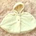 Jessica Simpson Jackets & Coats | Jessica Simpson Faux Fur Girls Hooded Cape | Color: White | Size: 12mb