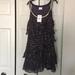 Free People Dresses | Free People Tiered Dress | Color: Gray/Purple | Size: 8