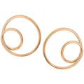 Kate Spade Jewelry | Kate Spade Shine On Twisted Hoop Earrings | Color: Gold/Pink | Size: Os