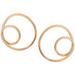 Kate Spade Jewelry | Kate Spade Shine On Twisted Hoop Earrings | Color: Gold/Pink | Size: Os