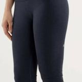 Lululemon Athletica Pants & Jumpsuits | Lululemon Seamless Crop Legging Side Scrunch Blue | Color: Blue | Size: 2
