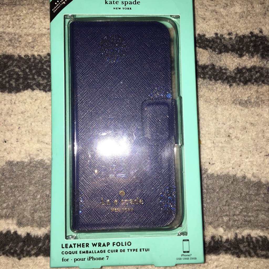 Kate Spade Accessories | Kate Spade Iphone 7 Case | Color: Blue | Size: Os