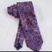 Michael Kors Accessories | Michael Kors Pattern Silk Men Tie. | Color: Blue/Pink | Size: Os