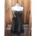 Free People Dresses | Free People Strapless Dress | Color: Black | Size: Xs