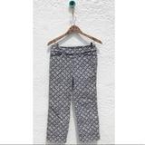 Lilly Pulitzer Pants & Jumpsuits | Lilly Pulitzer Corduroy Cropped Pants | Color: Blue/White | Size: 0