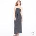 J. Crew Dresses | J.Crew Amie Strapless Double Striped Maxi Dress | Color: Black/White | Size: Xs