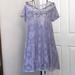 Free People Dresses | Free People Lace Dress | Color: Purple | Size: M