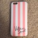 Victoria's Secret Accessories | Iphone 6 Case Victoria’s Secret | Color: Pink/White | Size: Iphone 6