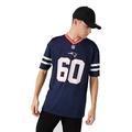 New Era New England Patriots T Shirt Nfl Jersey American Football Fanshirt Blau - 4XL