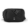 Chrome Ziptop Waistpack Unisex Waist Bag black