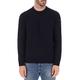 Paul & Shark Men`s Lambswool Crew Neck Jumper - C0P1061 - Navy 752 (Large)