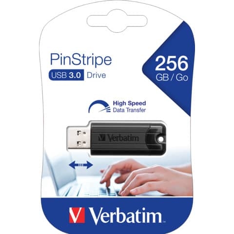 Verbatim USB Stick 3.0 256GB schwarz Image