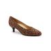 Women's Kiera Pumps by Trotters in Brown Cheetah (Size 6 1/2 M)