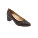 Women's Kari Pump by Trotters in Dark Grey (Size 9 1/2 M)