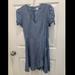 J. Crew Dresses | J Crew Chambray Wrap Dress | Color: Blue | Size: 8