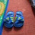 Vans Shoes | Kids Adidas Slides | Color: Blue | Size: 1b