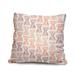 Dakota Fields Square Cotton Pillow Cover & Insert Polyester/Polyfill/Cotton in Orange | 20 H x 20 W x 7 D in | Wayfair