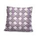 Dakota Fields Rectangular Cotton Pillow Cover & Insert Polyester/Polyfill/Cotton in Indigo | 18 H x 18 W x 6 D in | Wayfair