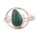 Universal Truth,'Sterling Silver and Chrysocolla Ring'