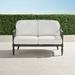 Avery Loveseat with Cushions - Performance Rumor Midnight - Frontgate