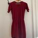Anthropologie Dresses | Anthropologie Drawstring Waist Casual Dress | Color: Red | Size: Xs