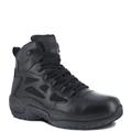 Reebok Work Rapid Response RB 6" WP Boot - Mens 8.5 Black Boot Medium