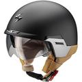 Scorpion 08 – 173 – 10 – 06 Motorrad-Helm exo-100 Padova II, schwarz matt, XL