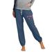 Women's Concepts Sport Navy Columbus Blue Jackets Mainstream Knit Jogger Pants