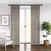 Wade Logan® Alkeria Linen Solid Semi-Sheer Pinch Pleat Single Curtain Panel Metal in White | 132 H in | Wayfair 4A8BCBD4E260456180A5210795E1E747