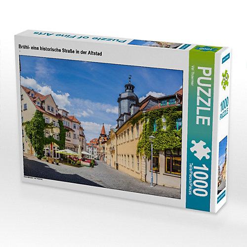 Puzzle Brühl- eine historische Straße in der Altstad Foto-Puzzle Bild von Val Thoermer Puzzle