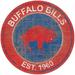 Buffalo Bills 24'' Round Heritage Logo Sign