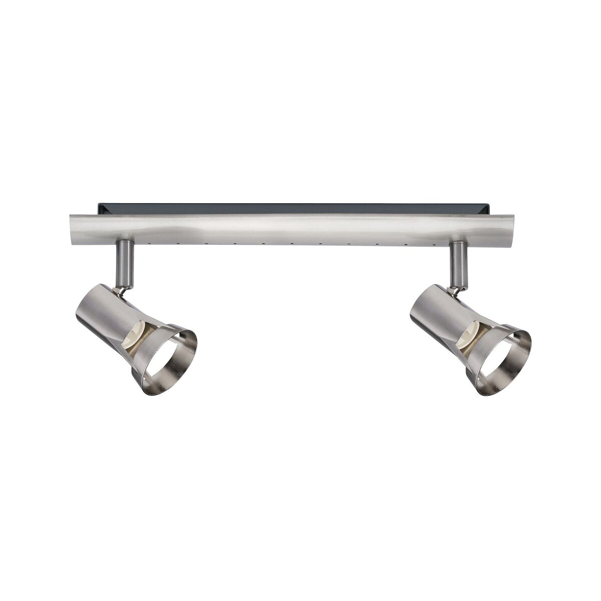 Paulmann Wand-/Deckenleuchte Teja GU10 230V max. 2x10W dimmbar Nickel satiniert 66699 Image