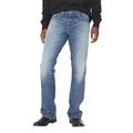 Silver Jeans Men's Gordie Loose Fit Straight Leg Jean (Size 38-32) Indigo, Cotton,Elastine