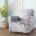 Alcott Hill® T-Cushion Armchair Slipcover Polyester in Gray | 0 H x 40 D in | Wayfair E6A8D8FE74E248DEA6FAB8E0F02605D3