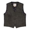 Heritage Traditions Tweed Waistcoat (Grey Box Herringbone, Medium 40")