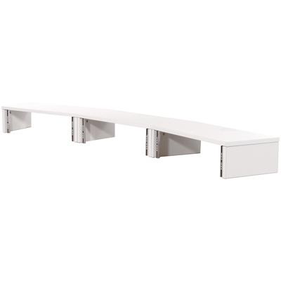 Thon Studio Ext. Desk 3U WH curved